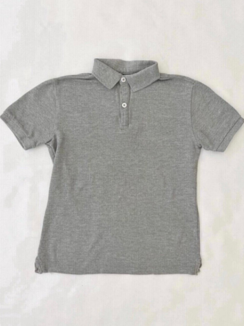 Zara Gray Short Sleeve Polo Shirt for Kids